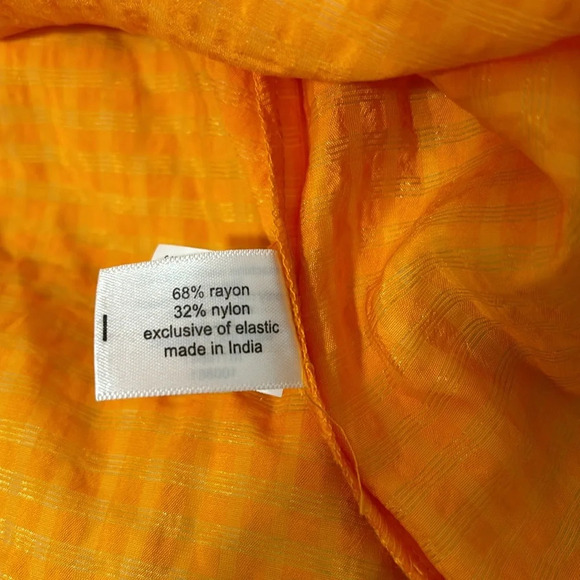 Lane Bryant Illusion Smocked Bodice Short Sleeve Blouse Top Women Size 22 NWT - Picture 9 of 10